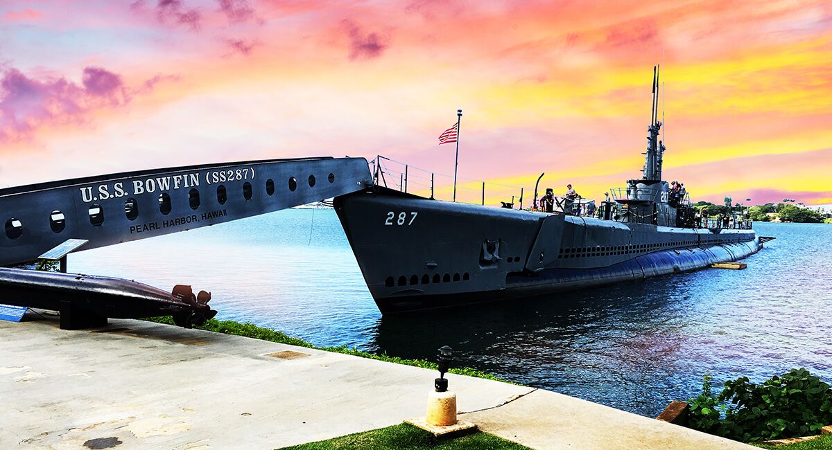 Submarine Bowfin at Bowfin Park