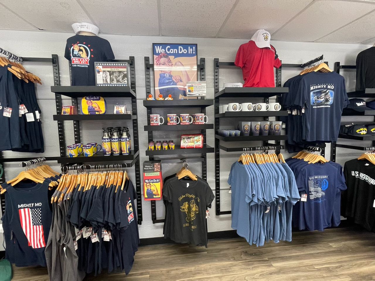 apparel and souvenirs