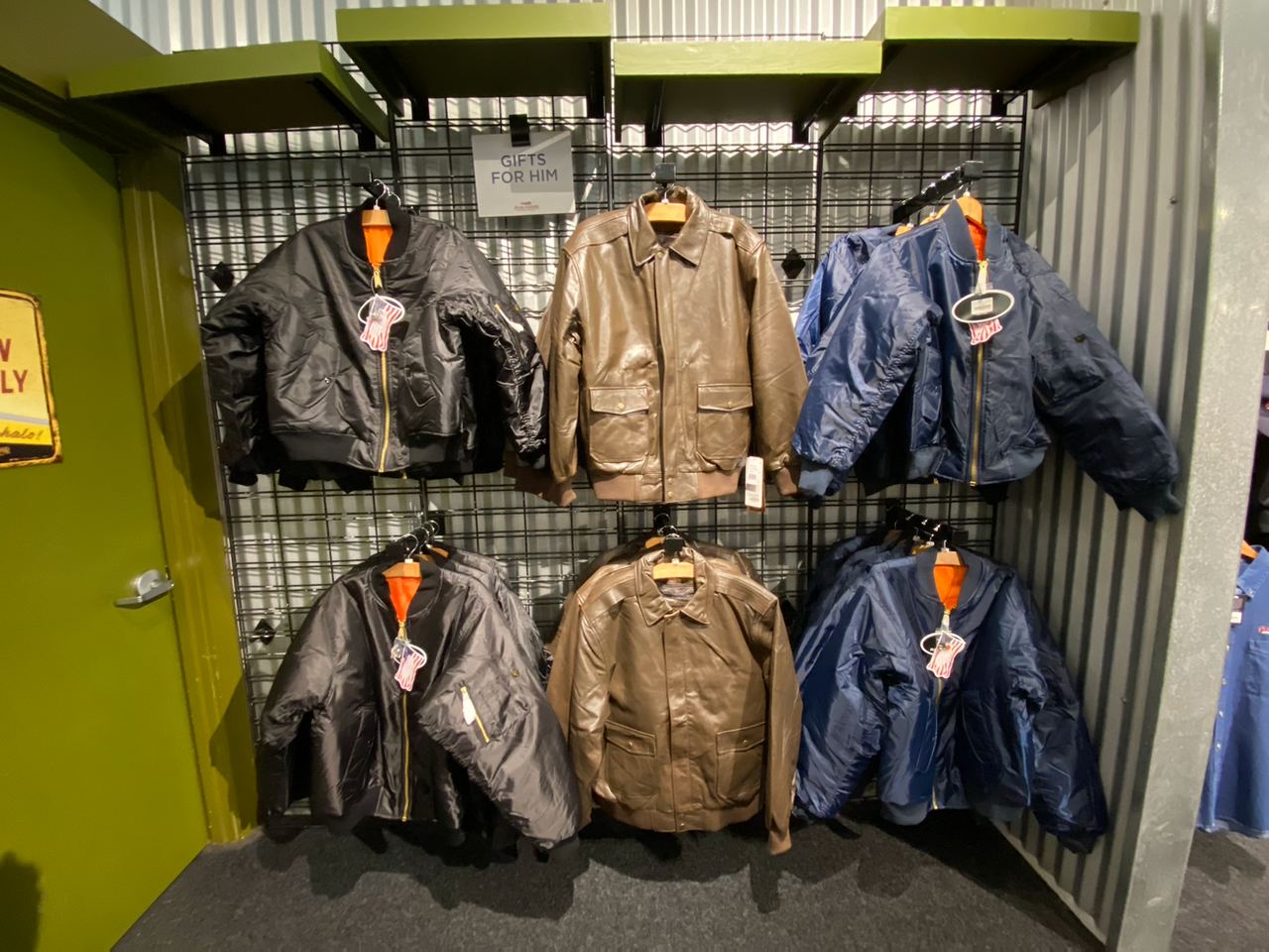 WWII-style bomber jackets